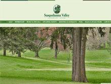 Tablet Screenshot of golfsvcc.com